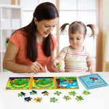 Magnetic Puzzle Books - Set of 2